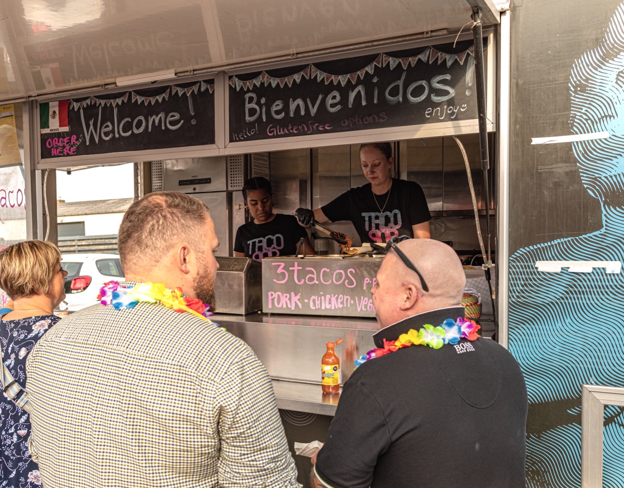 Mexikansk foodtruck til firma sommerfest