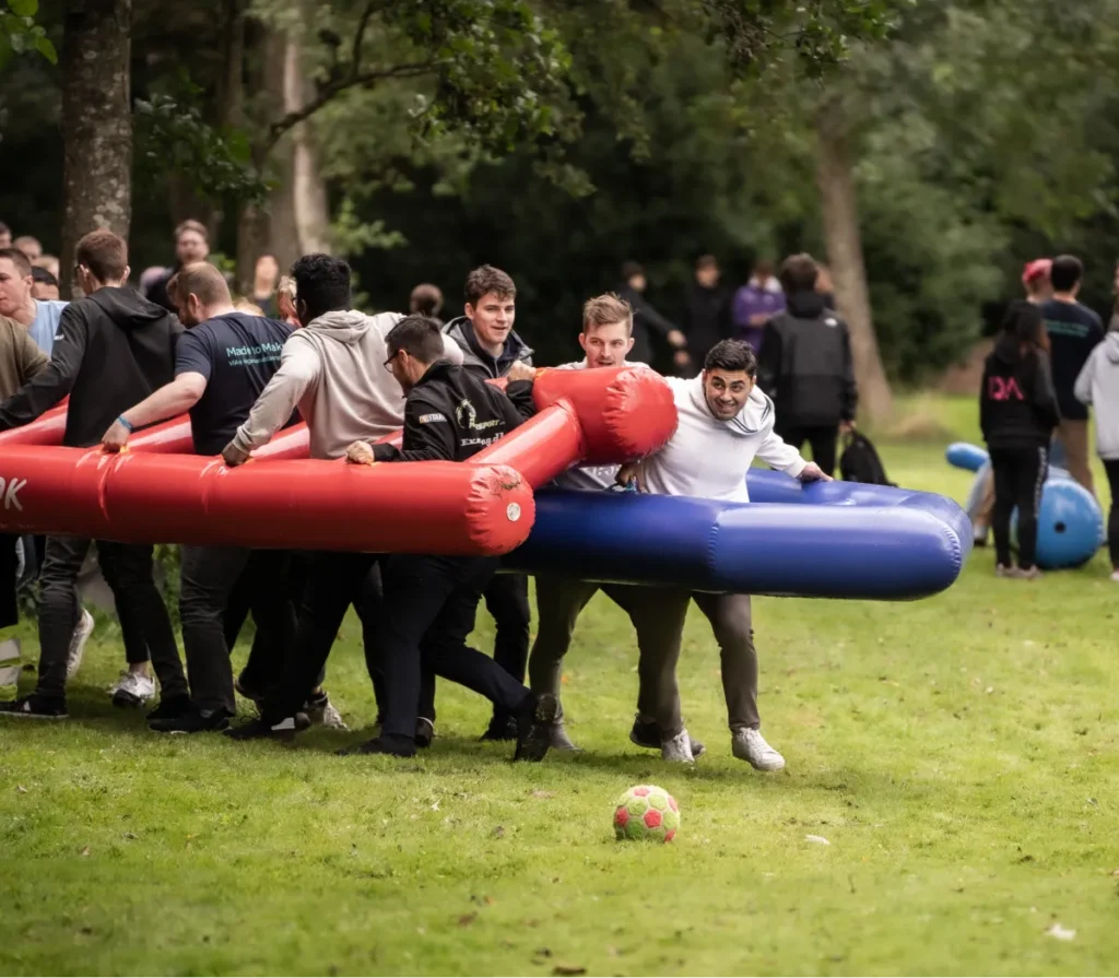 Der dystes i den sjov teambuilding aktiviteter Stige Race