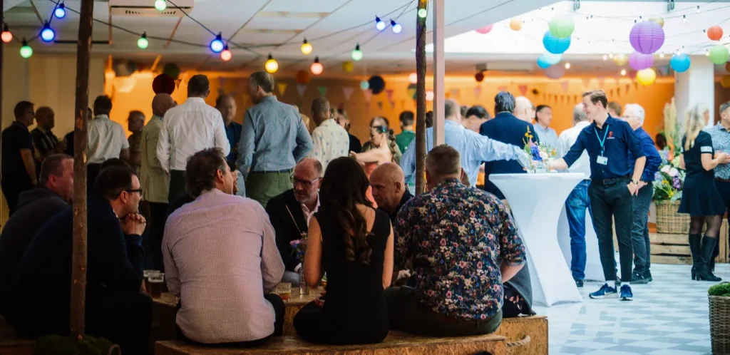 Indian Summer summer party - eventcase summer party at the customer. corporate party and event planning