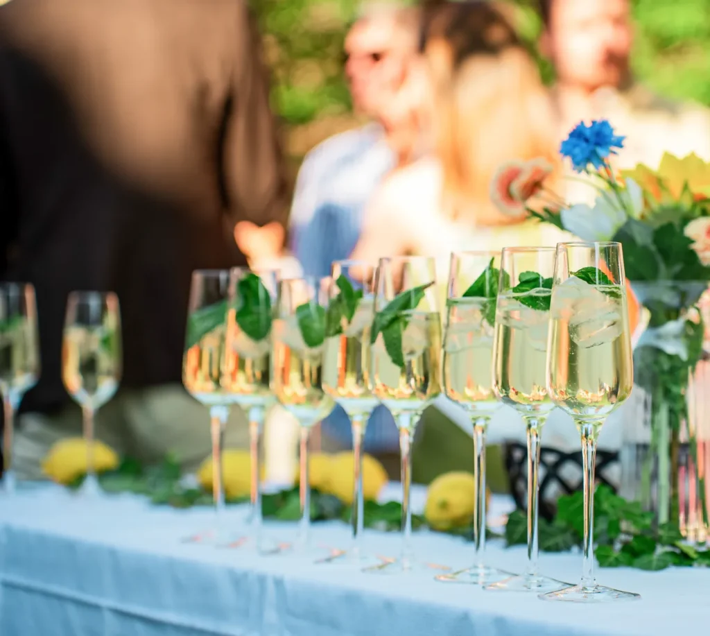 Welcome drink for a summer party for Vestas