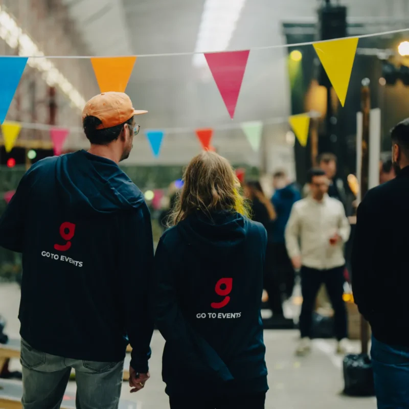 Go To Events event crew for major corporate festival in Copenhagen
