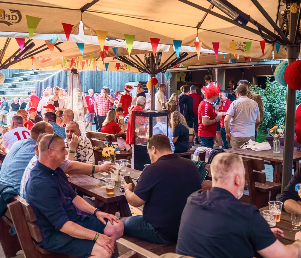 Sommerfest med Streetfestival tema for virksomhed på Brøndby Stadion