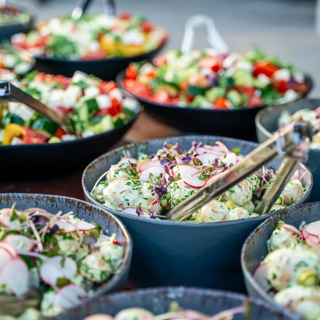 Lækker mad til sommerfest på Brøndby Stadion