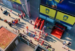 Firmaevent med sjove aktiviteter på Brøndby Stadion