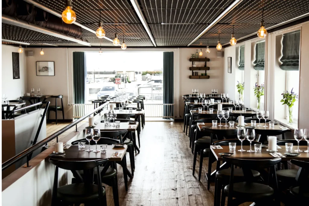 Restaurant og event venue i Kastrup.