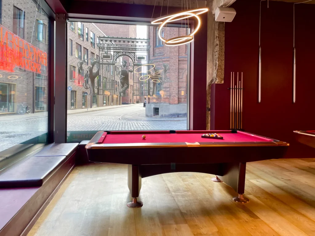 Pool og sjove aktiviteter event venue i Carlsberg Byen