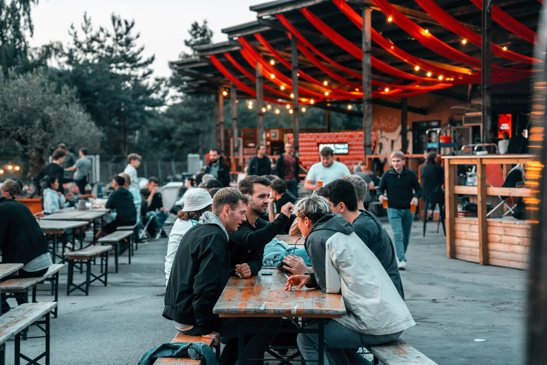 Firmafest i Odense på G.A.S.A med festival vibes
