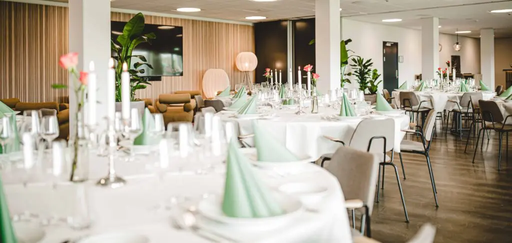 Bordopdækning ved Venue Køge - Eventlokale i Køge