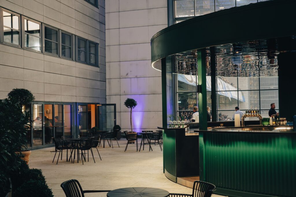 Udendørs eventterrassen The Terrace i Parken